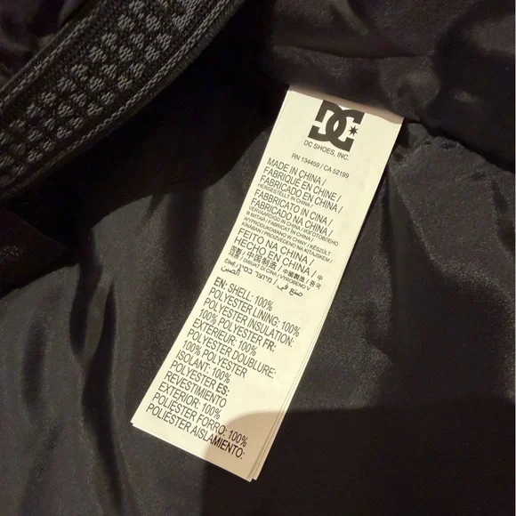 DC shoes youth basis ski/snowboard snow jacket - Picture 10 of 10